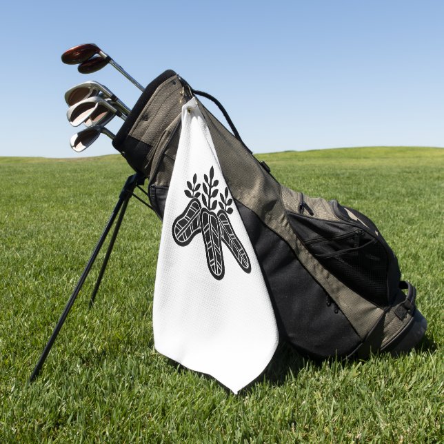 Taiko Kiri Golf Towel (Green)