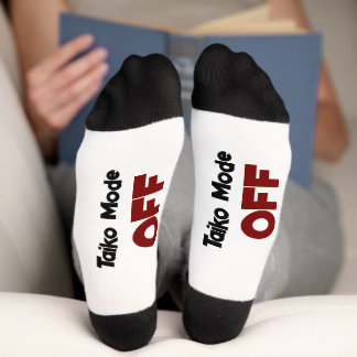 Taiko Mode OFF socks