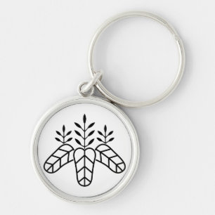 Taiko paulownia keychain