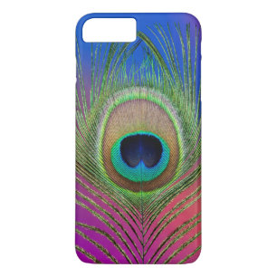 Tail feather of a peacock Case-Mate iPhone case