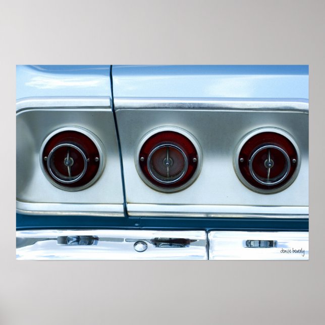 tail lights poster (Front)