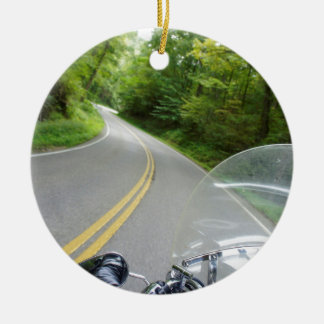 Tail of the Dragon Ceramic Ornament