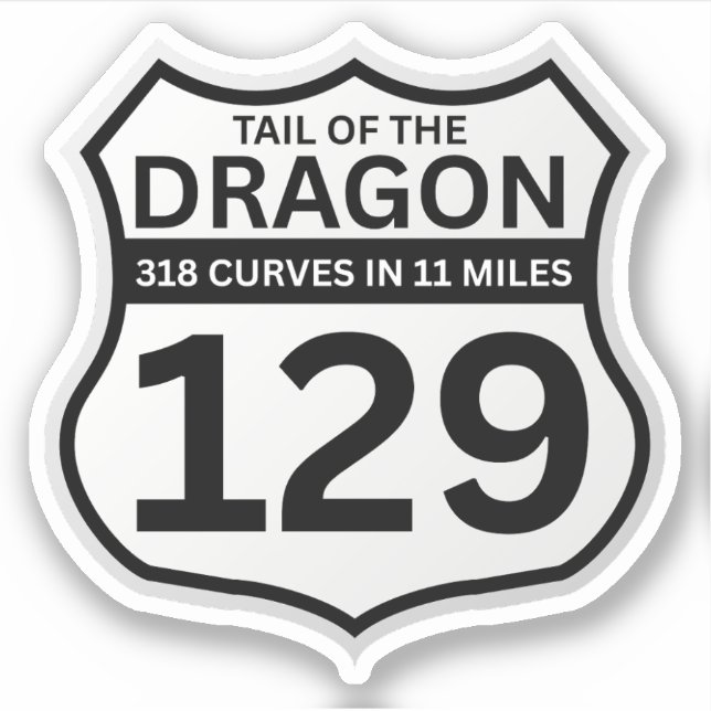 Tail of the Dragon Deals Gap Motorcycle road trip  (Front)