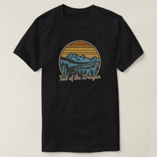 Tail Of The Dragon Retro T-Shirt