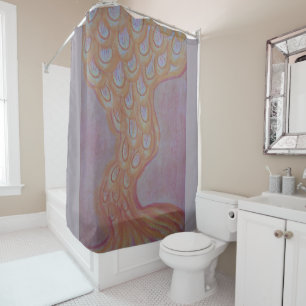 TAIL shower curtain m3galleryStudio
