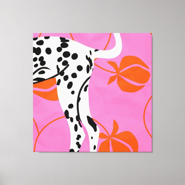 Tail & Texture Canvas Print (Front)