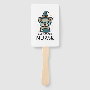 Tail-Wagging Fun for Halloween One Spooky Nurse Do Hand Fan