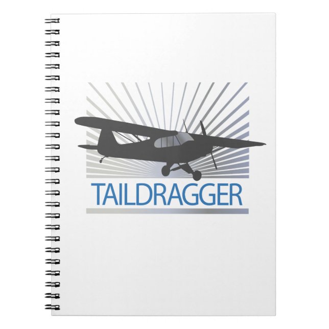 Taildragger Airplane Notebook (Front)
