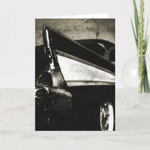 Tailfins - 1957 Chevy Greeting Card