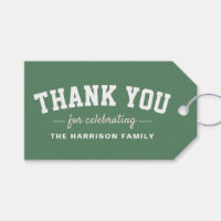 Tailgate baby shower pink favour thank you