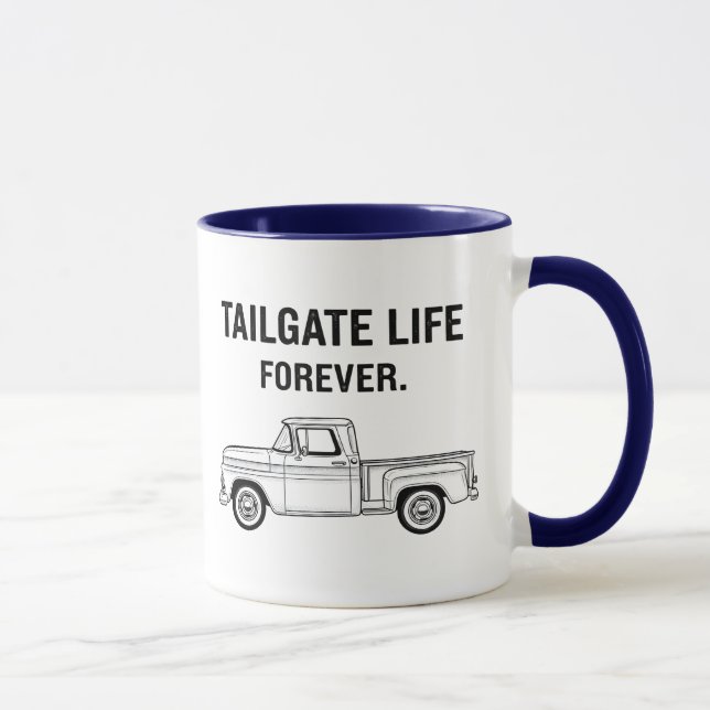 Tailgate Life Forever  Mug (Right)