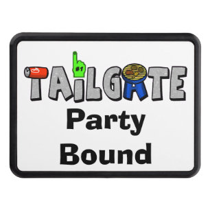Tailgate Party Bound Hitch Cover
