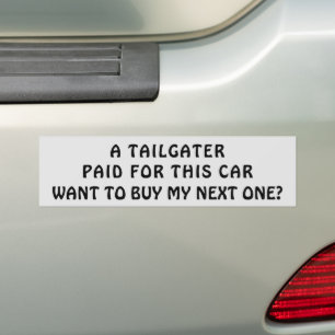 Tailgater Payer pour mon prochain autocollant pare