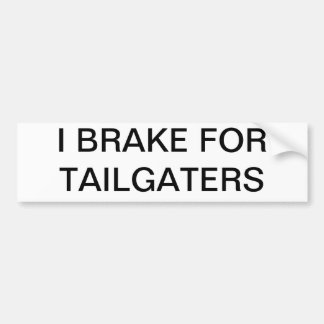 Tailgaters Bumper Sticker