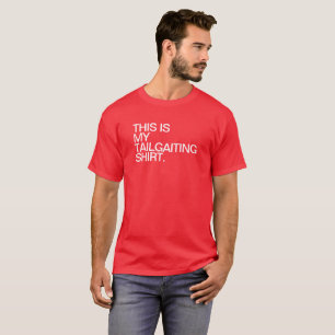 TAILGATING RED WHITE T-Shirt
