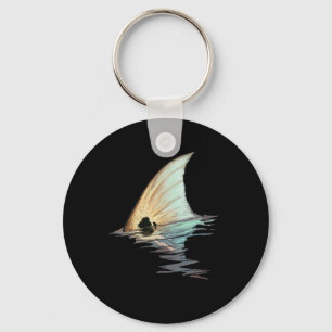 Tailing Redfish Redfish Tail Red Drum Fish Shirt Keychain