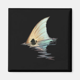 Tailing Redfish Redfish Tail Red Drum Fish Shirt  Magnet