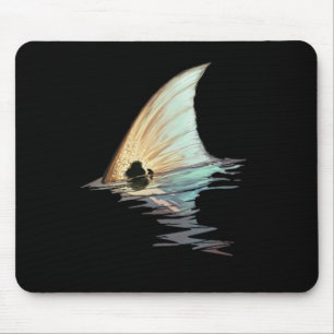 Tailing Redfish Redfish Tail Red Drum Fish Shirt Mouse Pad