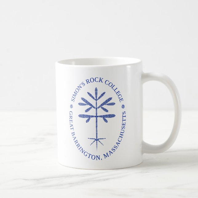 Taille standard Bleu Simon's Rock Seal Mug (Droite)