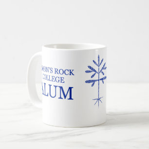 Taille standard "SRC Alum" Mug avec agrafage bleu