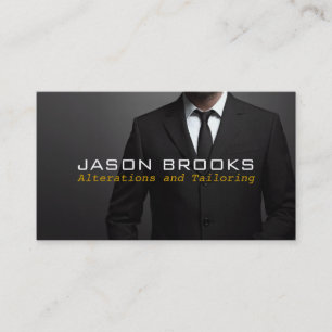 Tailor Alterations, Tailoring, Seamstress Business Card