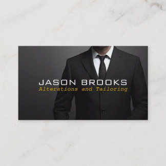 Tailor Alterations, Tailoring, Seamstress Business Card