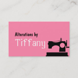 Tailor Alterations Tailoring Seamstress Tailor Business Card
