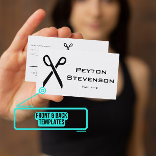 Tailor or Garment Maker Appointment Card