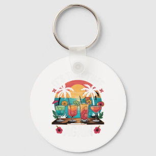 Tails Tropical Summer Island Vacation Caribbean Ho Keychain