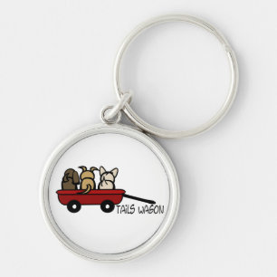 Tails Wagon Keychain