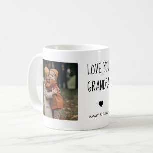 T'aimes Papy Photo Café Mug