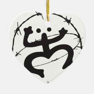 Taino Nativo Ceramic Ornament