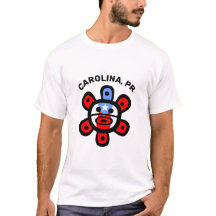 Taino Sun Puerto Rico Flag Custom Town T-Shirt