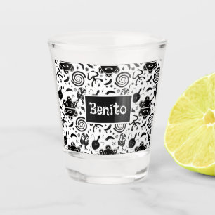 Taino Symbols Puerto Rico Culture Shot Glass