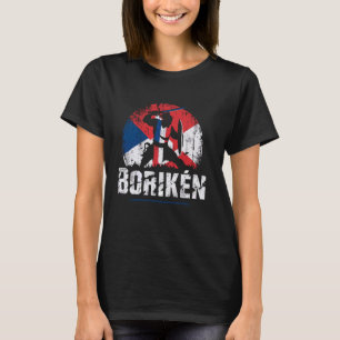 Taino Warrior Indian Puerto Rico Pride Boricua Pue T-Shirt