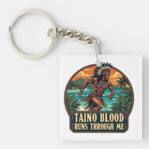 Taino Warrior Porto Rico Indigène Caraïbes