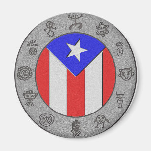 Taino Wheel Magnet