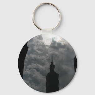 Taipei 101 Building, Taipei, Taiwan Keychain