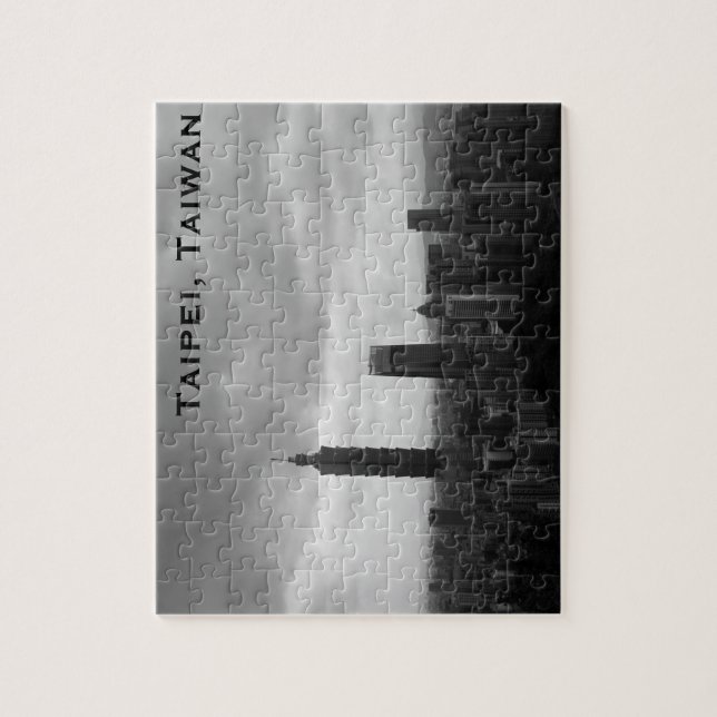 Taipei 101 Taiwan Puzzle (Vertical)