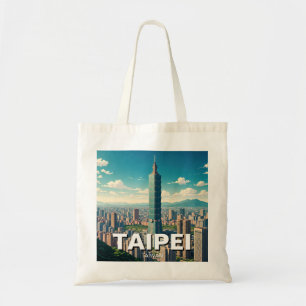 Taipei 101 Taiwan Tote Bag