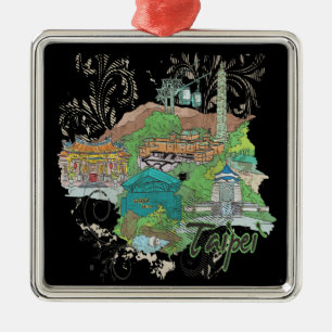 Taipei Metal Ornament