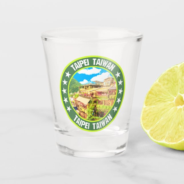 Taipei                                             shot glass (Front)