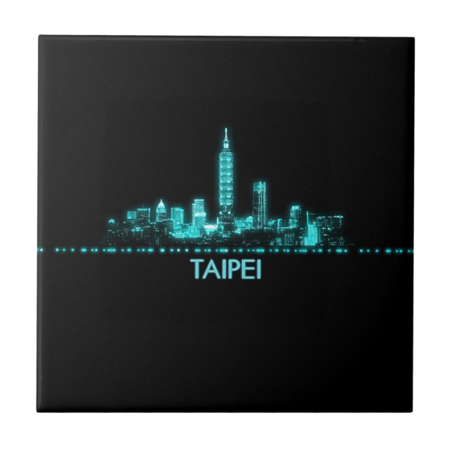 Taipei Skyline Tile (Front)