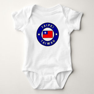 Taipei Taiwan Baby Bodysuit
