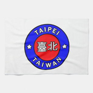 Taipei Taiwan Kitchen Towel