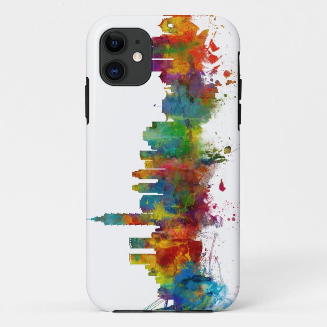 Taipei Taiwan Skyline Case-Mate iPhone Case (Back)