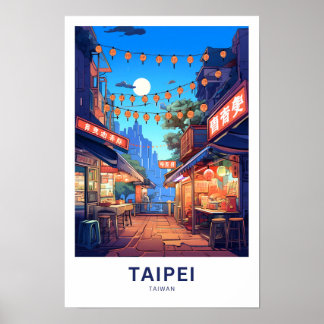 Taipei Taiwan Travel Print