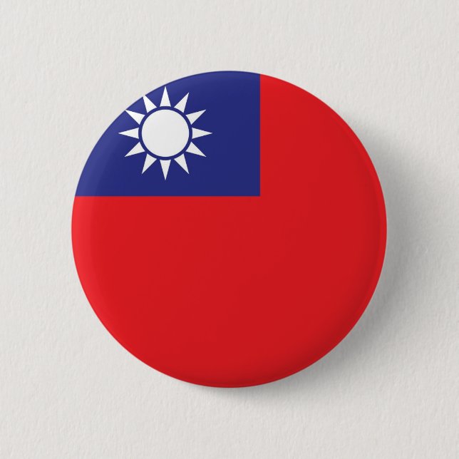 Taiwan 2 Inch Round Button (Front)