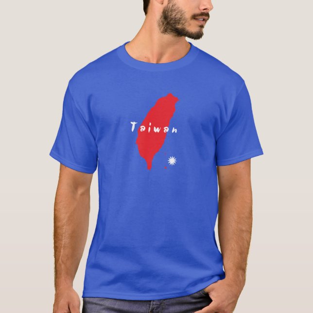 Taiwan Country Silhouette T-Shirt (Front)