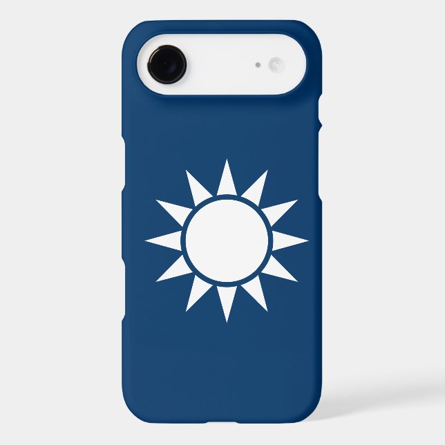 Taiwan Flag "Classic" Case-Mate iPhone Case (Back)
